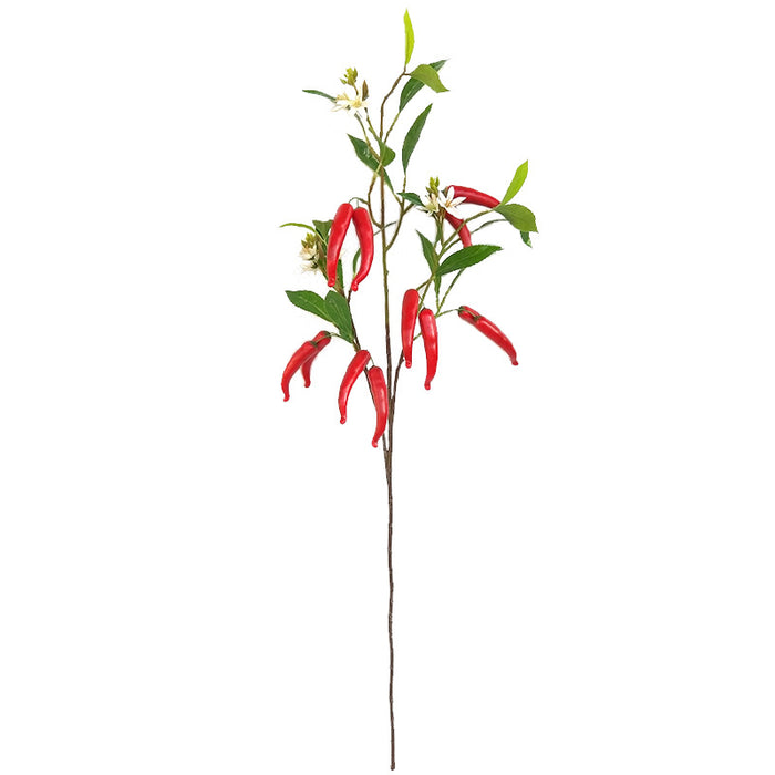 Bulk 43 inches Tall Extra Long Pepper Spray Stems With Flowers and Leaves for Tall Vase Christmas Decoration Wholesale