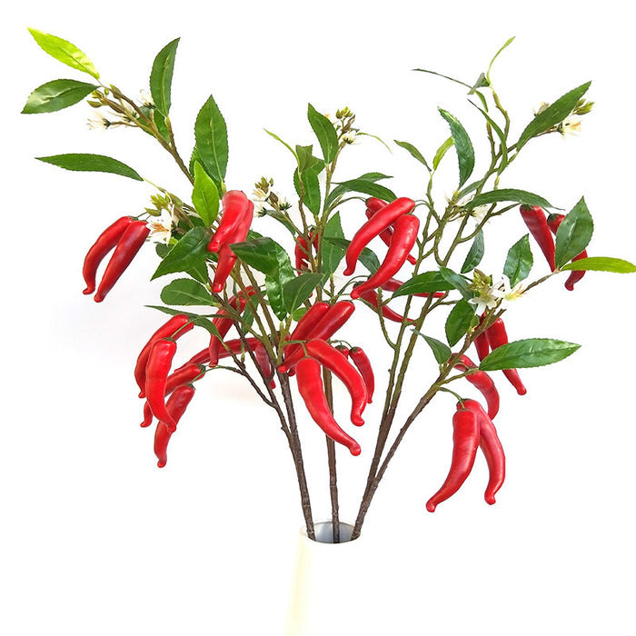 Bulk 43 inches Tall Extra Long Pepper Spray Stems With Flowers and Leaves for Tall Vase Christmas Decoration Wholesale