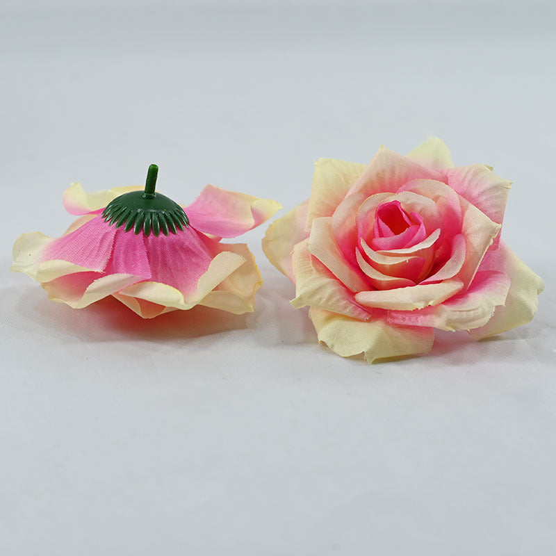 Bulk Silk Rose Heads Wedding Shooting Props DIY Hair Accessories Decoration Wholesale