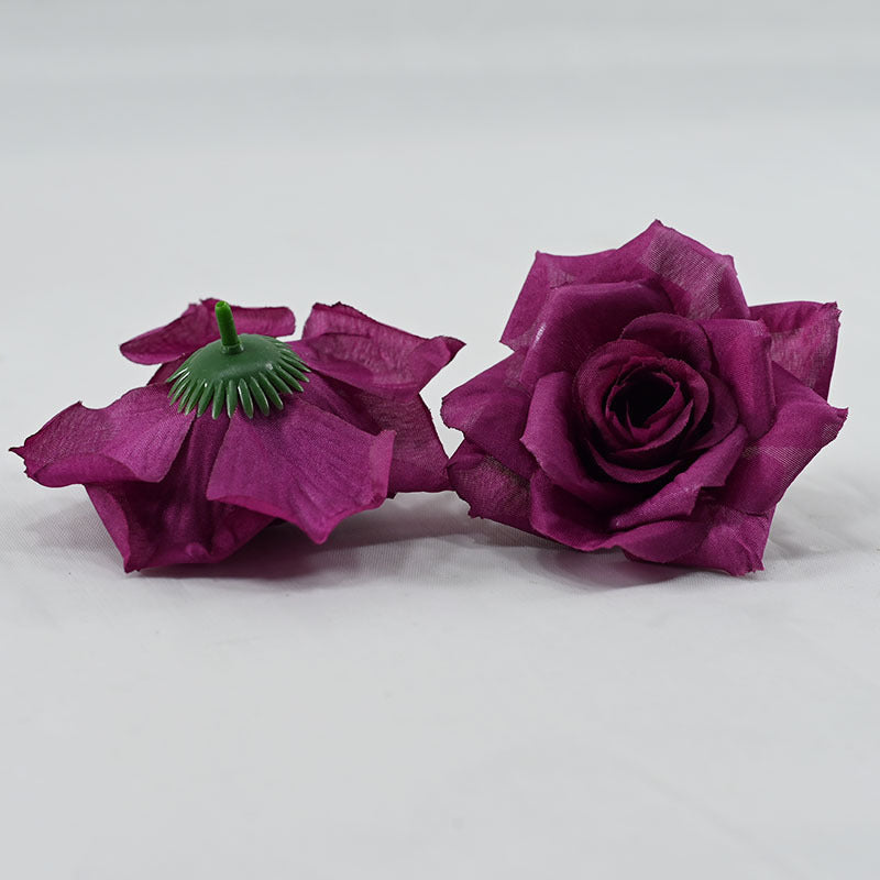 Bulk Silk Rose Heads Wedding Shooting Props DIY Hair Accessories Decoration Wholesale