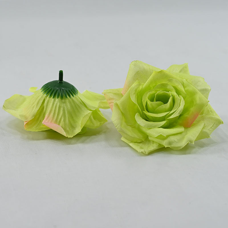 Bulk Silk Rose Heads Wedding Shooting Props DIY Hair Accessories Decoration Wholesale