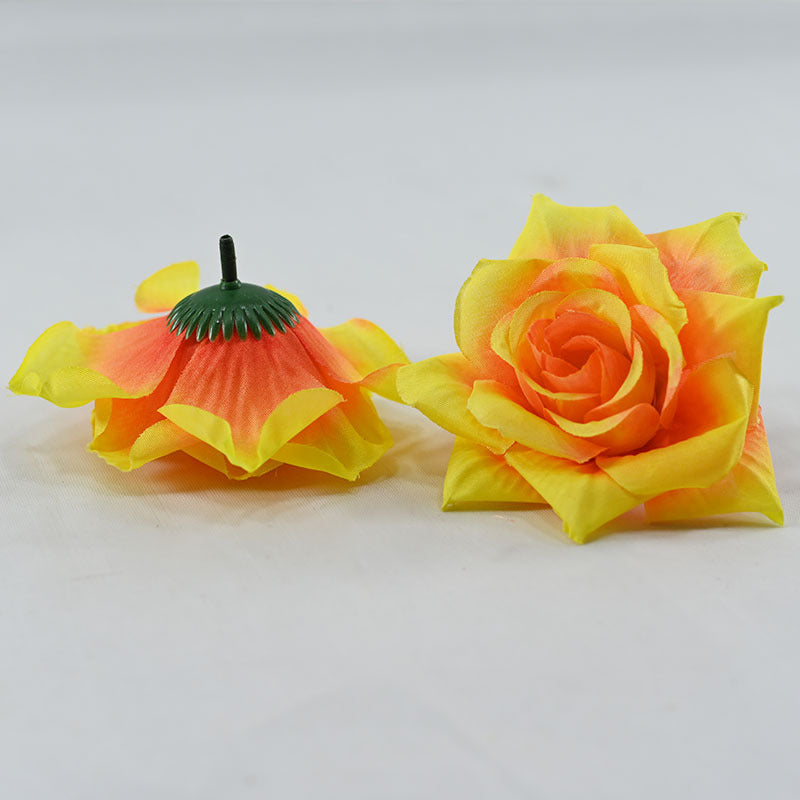 Bulk Silk Rose Heads Wedding Shooting Props DIY Hair Accessories Decoration Wholesale