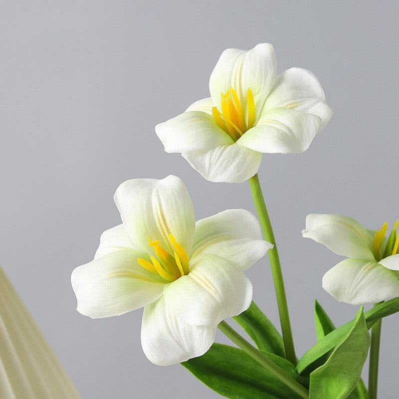 Bulk 17" Bloom Tulip Stems Real Touch Artificial Flowers Wholesale