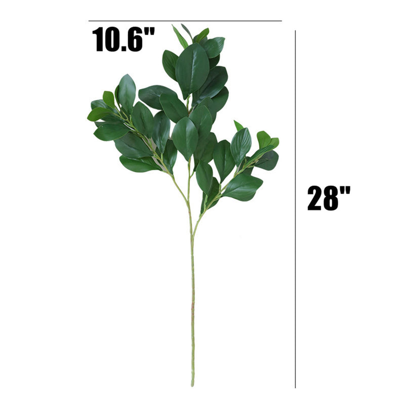 Bulk 28" Peperomia Branches Realistic Artificial Greenery Leaves Stems Whoelsale