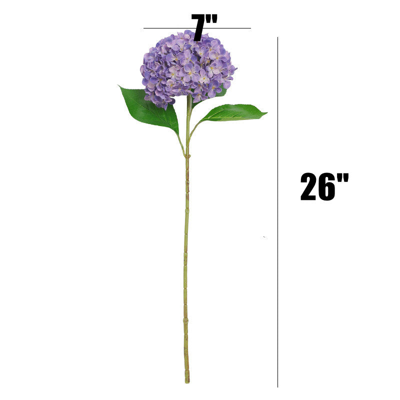 Bulk 26" Vintage Artificial Hydrangea Stems Autumn & Winter Flowers Wholesale