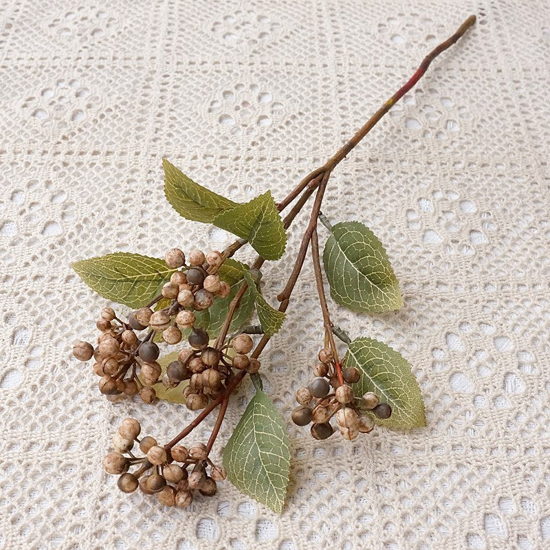 Bulk 21" Autumn Berries Stems Faux Berries Autumn Decoration Wholesale