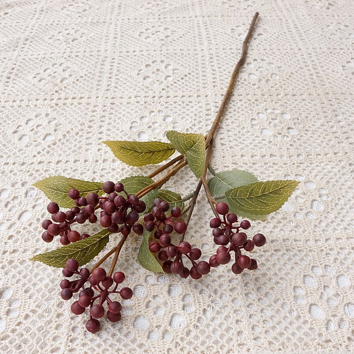 Bulk 21" Autumn Berries Stems Faux Berries Autumn Decoration Wholesale