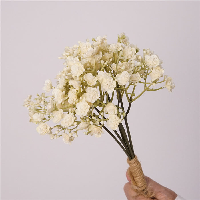 Bulk 11 inches Tall Autumn Babys Breath Bouquet Stems for Crafts Wholesale