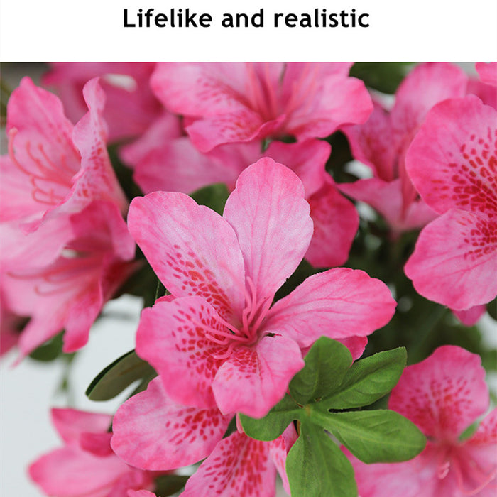 Bulk Exclusive 17 inches Tall Azalea Bush UV Resistant for Indoors and Outdoors Wholesale