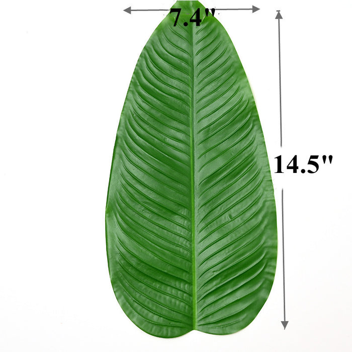 Bulk 20pcs Banana Leaves for Party Cake Presentation & Packaging Wholesale