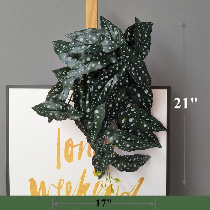 Bulk Lifelike Trailing Hosta Bush Hanging Plants Artificial Monstera Hanging Plants Wholesale