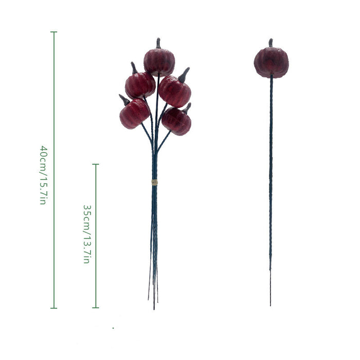 Bulk 50pcs Black Artificial Flowers Stems Black Faux Plants for Crafts Halloween Decor Wholesale