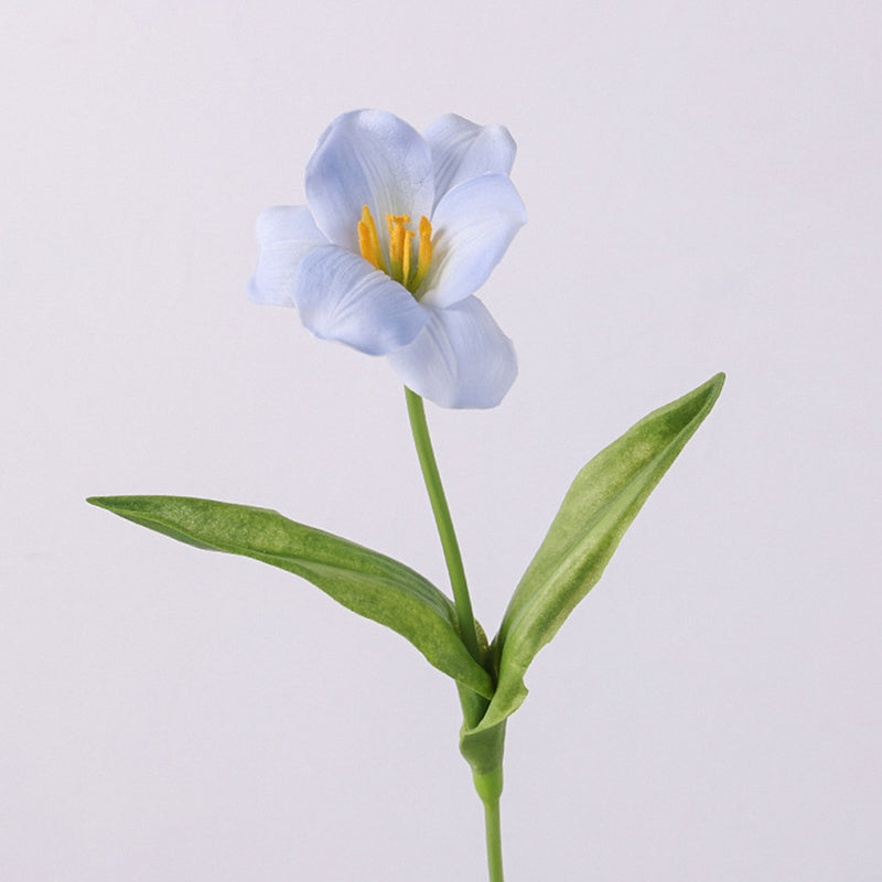 Bulk 18 inches Tall Blooming Tulips Stem With Leaves Real Touch Flowers Artificial Wholesale