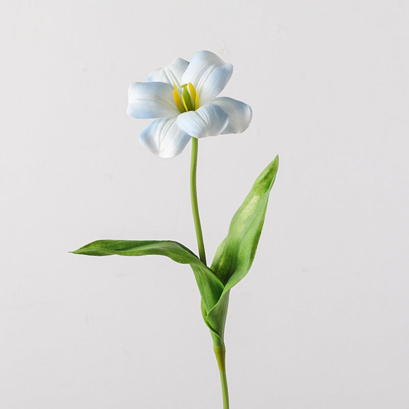 Bulk 18 inches Tall Blooming Tulips Stem With Leaves Real Touch Flowers Artificial Wholesale