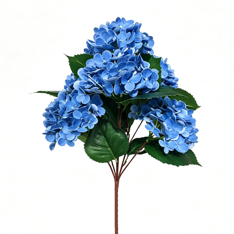 Premium 24" Real Touch UV Resistant Hydrangea – Large Faux Flowers for Outdoor Decor