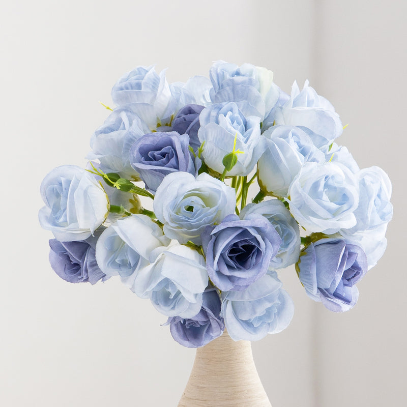 Bulk 13" Rose Bouquet Silk Rose Artificial Wholesale