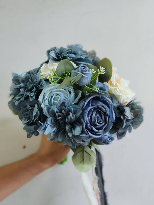 Clearance Faux Flowers Bridal Bouquet