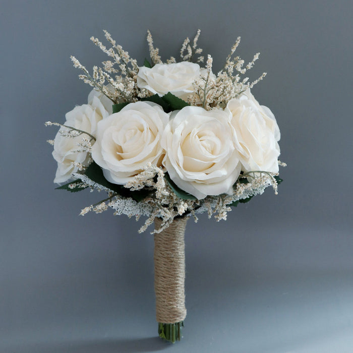 Bulk Artificial Bridesmaid Bouquets Wedding Bouquets Wholesale