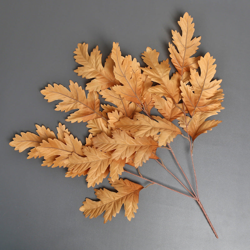 Bulk 24" Artificial Oak Leaf Stems – For Autumn & Thanksgiving Decor Wholesale
