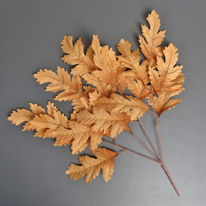 Bulk 24" Artificial Oak Leaf Stems – For Autumn & Thanksgiving Decor Wholesale