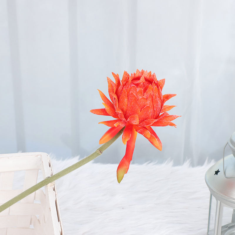 Lot de 24 tiges d'artichaut en soie pour arrangement floral artificiel d'automne