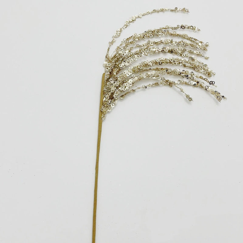 Bulk Glitter Christmas Tree Picks and Sprays Glitter Sequins Branches Stems Ornaments Wholesale