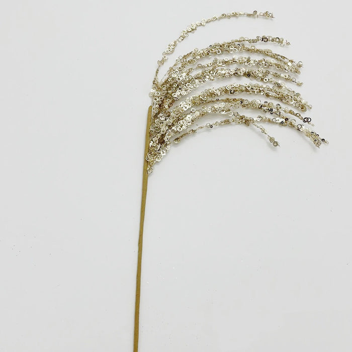 Bulk Glitter Christmas Tree Picks and Sprays Glitter Sequins Branches Stems Ornaments Wholesale