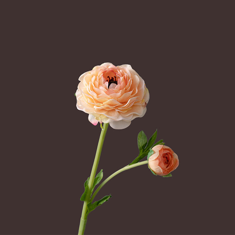 Bulk 20" Ranunculus Stems Artificial Silk Flowers for Wedding Home Decoration Wholesale