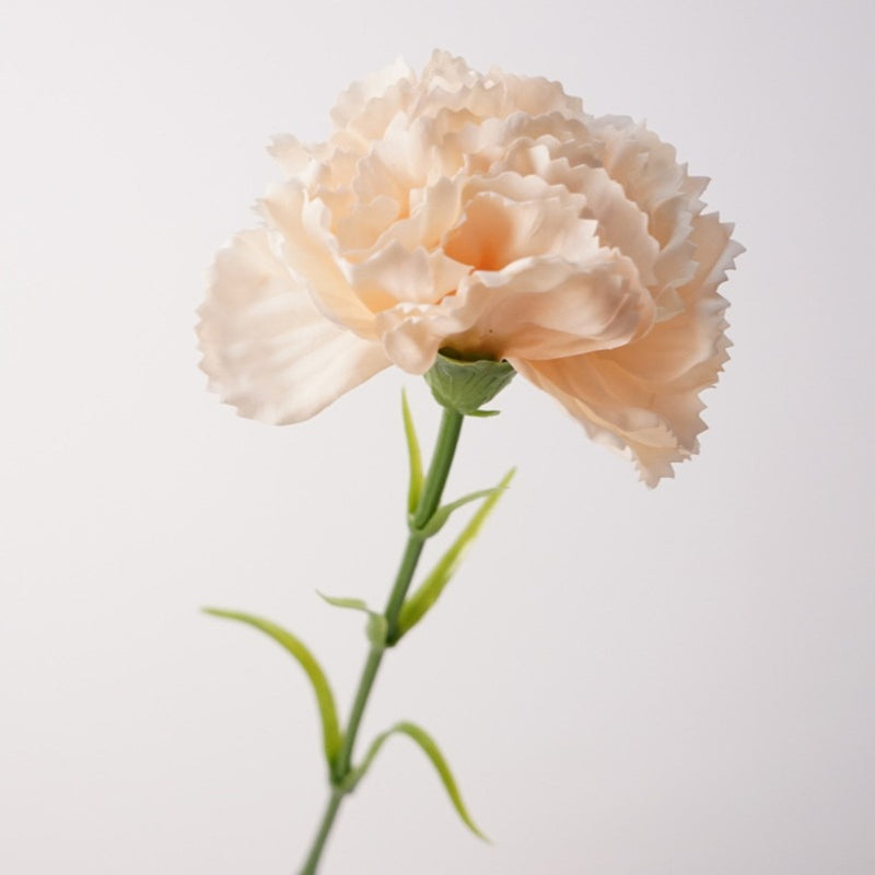 Premium 19.6" Real Touch Carnations - Lifelike Silk Floral Arrangements for Weddings & Home Decor