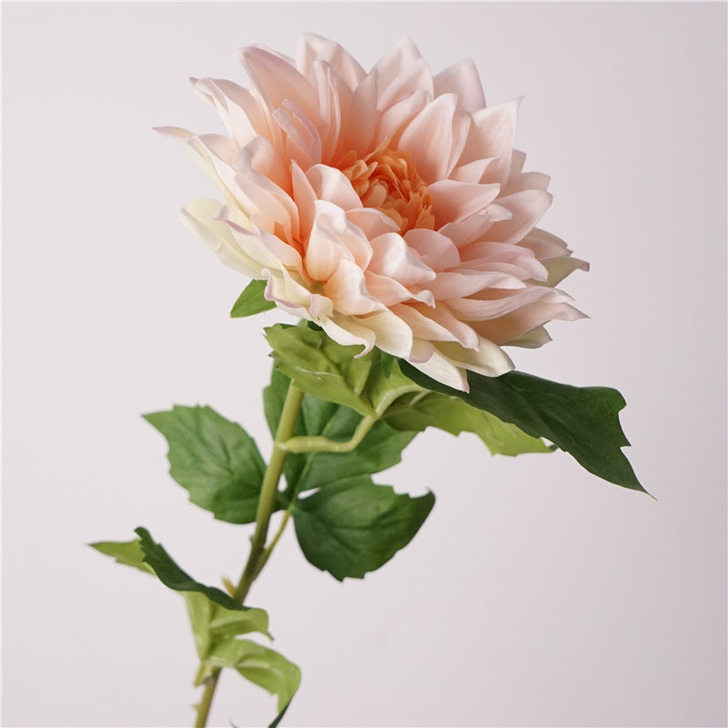 Bulk Real Touch Dahlia Stems - Lifelike Fall & Winter Decor for Vases, Centerpieces, and Home Arrangements Wholesale
