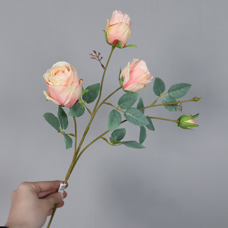 Bulk 26.4" Artificial Autumn Rose Stems Spray Realistic Fall Flowers for Fall Decor Thanksgiving Tabletop Wreath DIY Wholesale