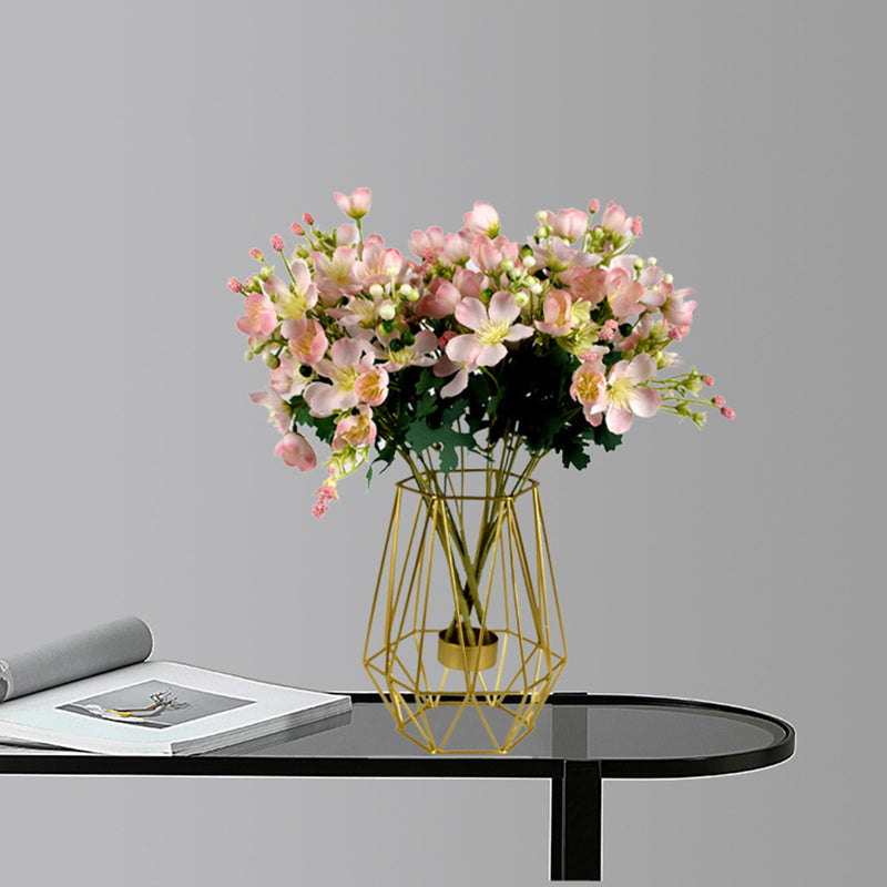 Bulk 13" Small Cherry Blossom Bush Artificial Cherry Flowers Wholesale