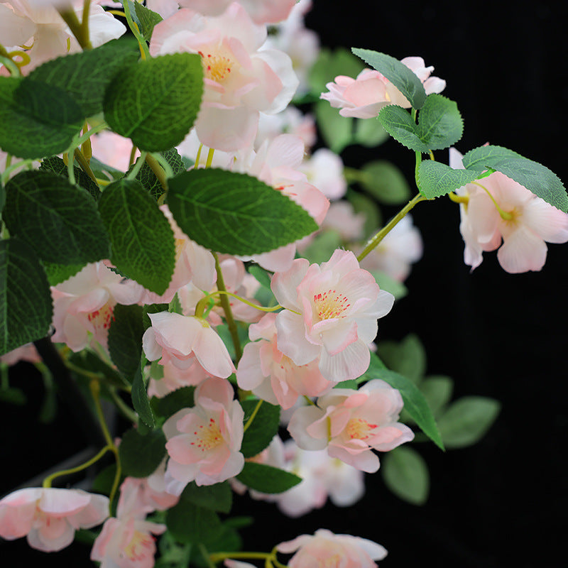 Bulk 69"Artificial Pink Cherry Blossom Vine for Spring Decor Wholesale