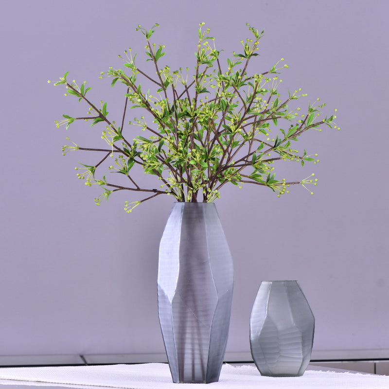 Venta al por mayor de plantas artificiales de tallo de muérdago de 27 "a granel 