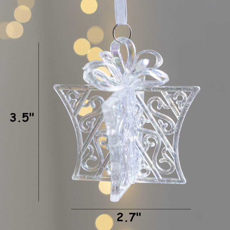 Bulk Christmas Ornaments Clear for Xmas Tree Holiday Hanging Ornaments Wholesale
