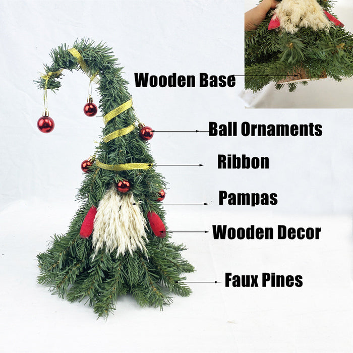 Bulk Exclusive Gnome Tree Christmas Tree With Ornaments Wholesale