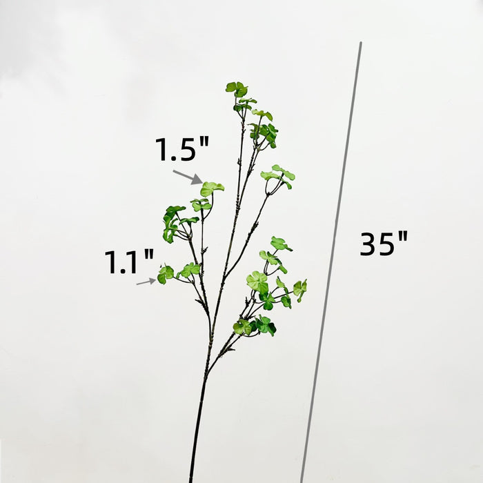 Branches de trèfles de la Saint-Patrick en vrac de 35 pouces de hauteur, tiges au toucher réaliste, vente en gros