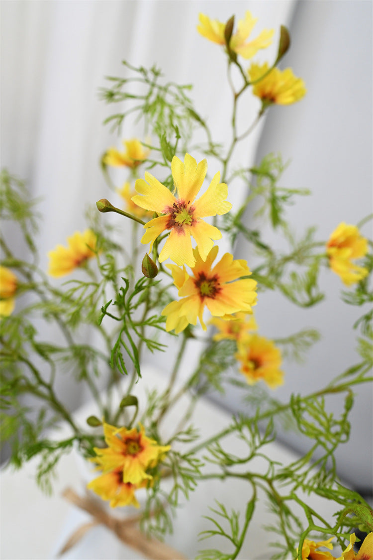 Bulk 27 inches Tall Coreopsis Stems Spray Real Touch Flowers Wholesale