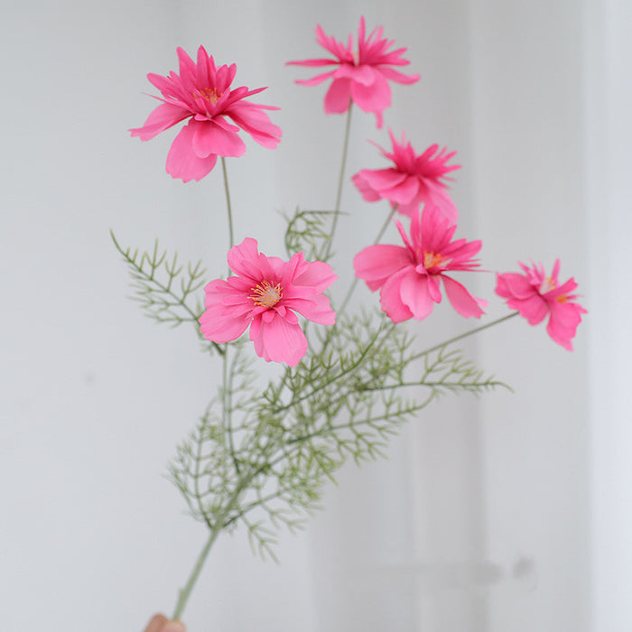 Bulk 35 inches Tall Cosmo Spray Stems Artificial Daisy Silk Flowers Wholesale