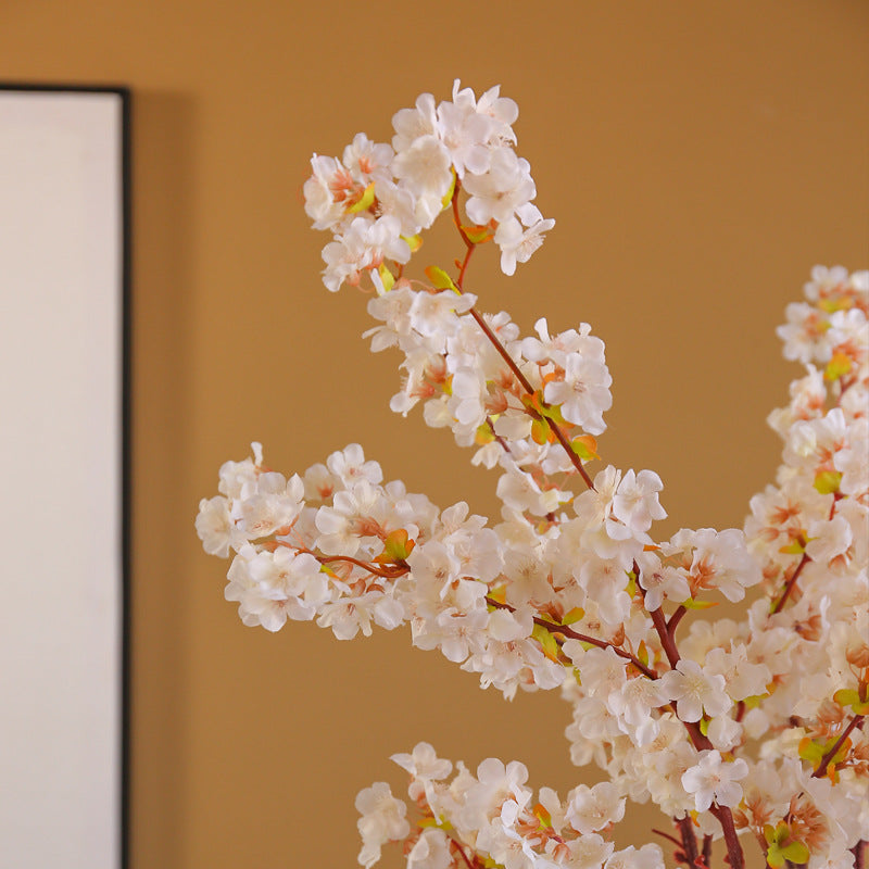 Bulk 40" Extra Long Cherry Blossoms Stems Silk Flowers for Tall Vases Wholesale