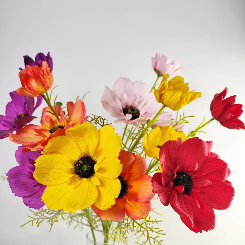 Bulk Exclusive Large Daisy Cosmos Stems Real Touch Flowers Wholesale