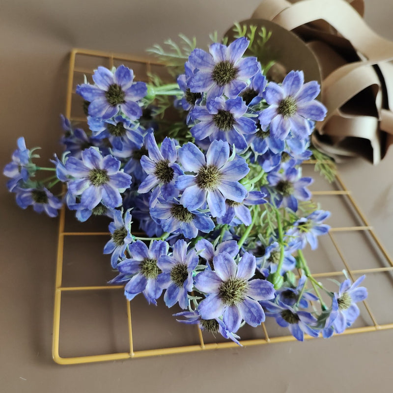 Bulk Exclusive Daisy Spray Stems Silk Floral Artificial Spring Decorations Wholesale