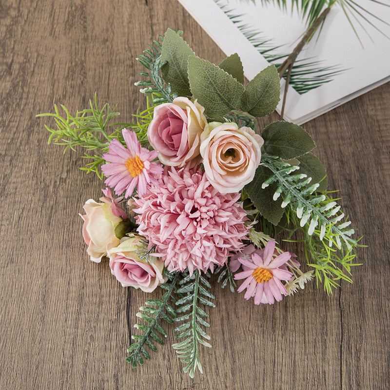 Bouquet de fleurs de pissenlit en vrac, mélange de rosiers floraux en gros
