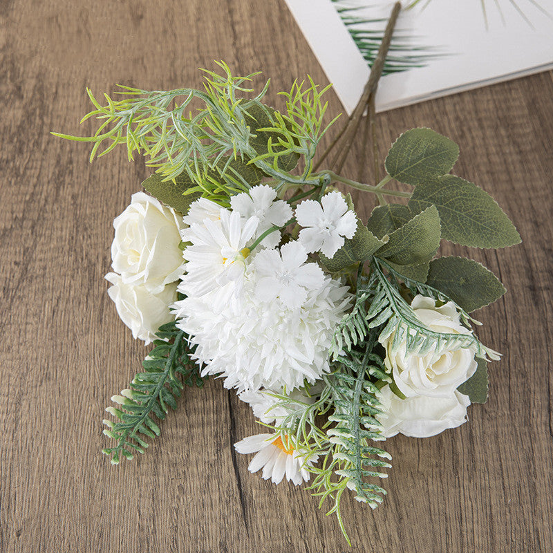 Bouquet de fleurs de pissenlit en vrac, mélange de rosiers floraux en gros