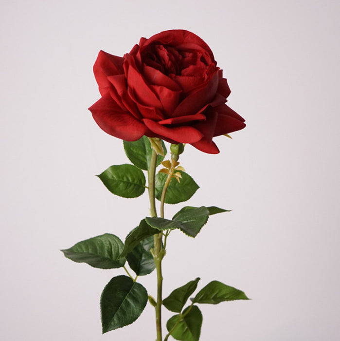 Premium 27" Real Touch Roses - Lifelike Silk Floral Arrangements for Weddings & Home Decor