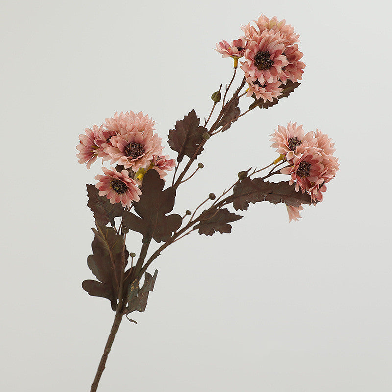 Bulk 26" Artificial Autumn Daisies Chamomile Stems Silk Flowers for Wedding Home Decor Wholesale