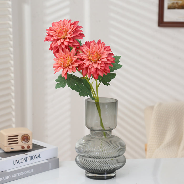 Bulk 20 inches Tall Dahlia Stem Spray Artificial Dahlia Silk Flowers Wholesale