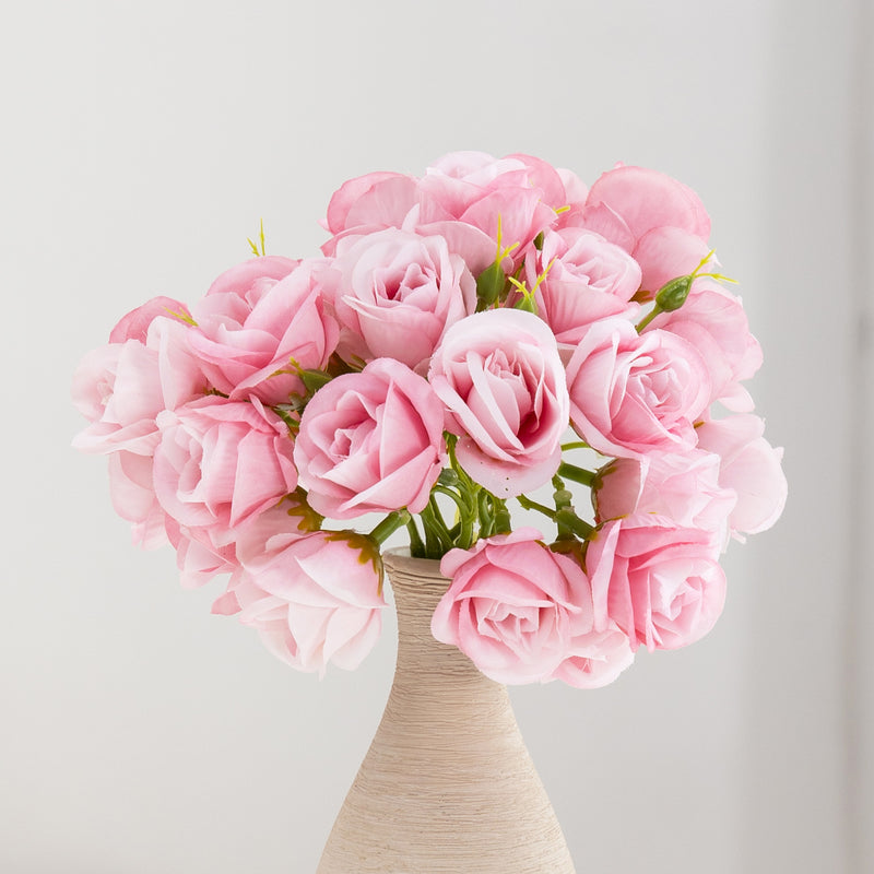 Bulk 13" Rose Bouquet Silk Rose Artificial Wholesale