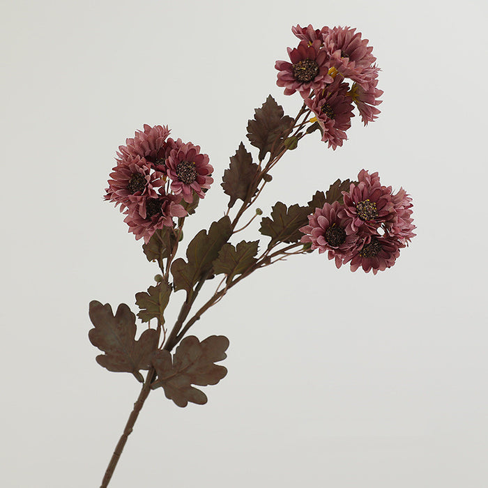 Bulk 26" Artificial Autumn Daisies Chamomile Stems Silk Flowers for Wedding Home Decor Wholesale