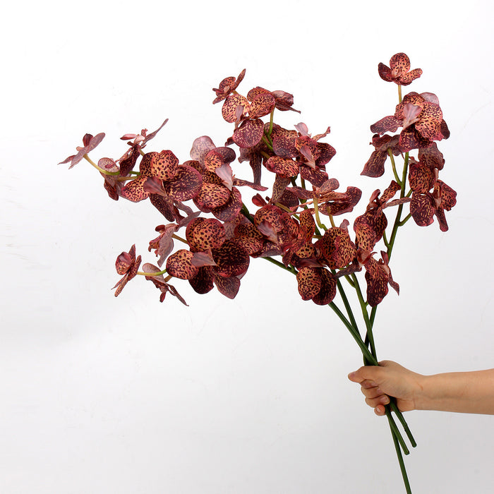 Bulk 21.6 inches Tall Dreamy Orchids Real Touch Flowers Stems Spray Wholesale